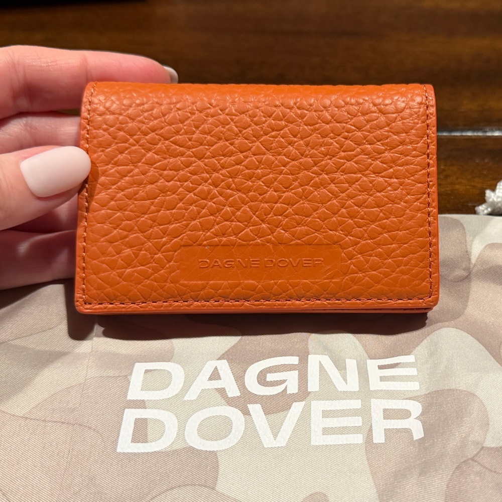 Dagne Dover Accordion Card Case in Coyote